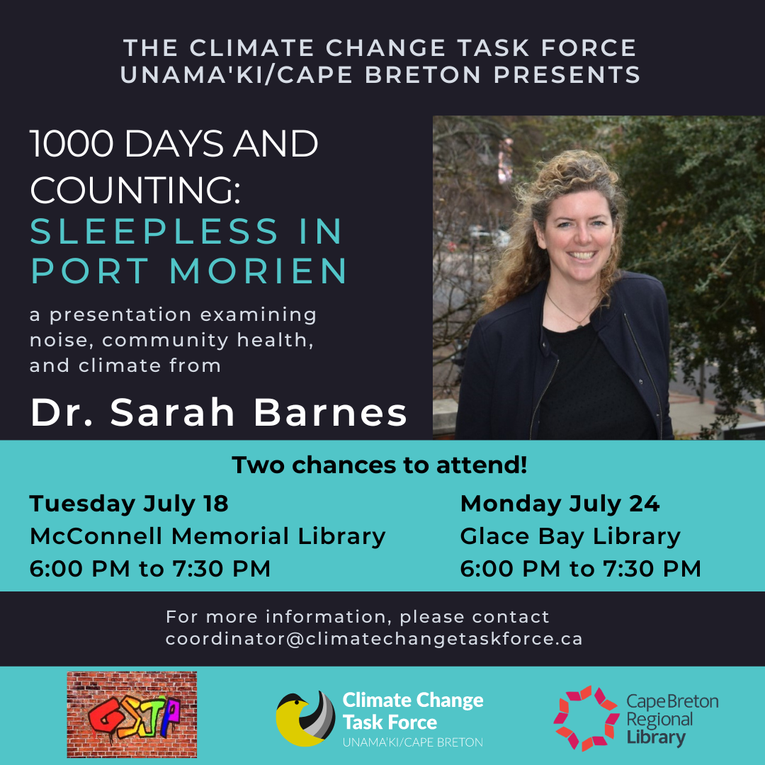 1000 days and counting: Sleepless in Port Morien